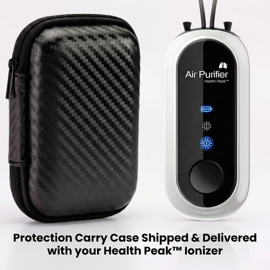 Health Peak™ Protective Storage Case: for Your Personal Air Purifier Ionizer Pendant