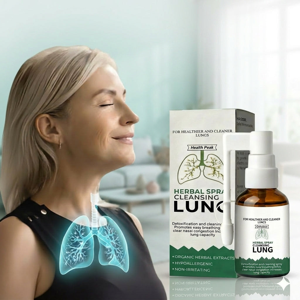 Health Peak™ Herbal Oral Spray – Natural Airway Support & Daily Respiratory Wellness