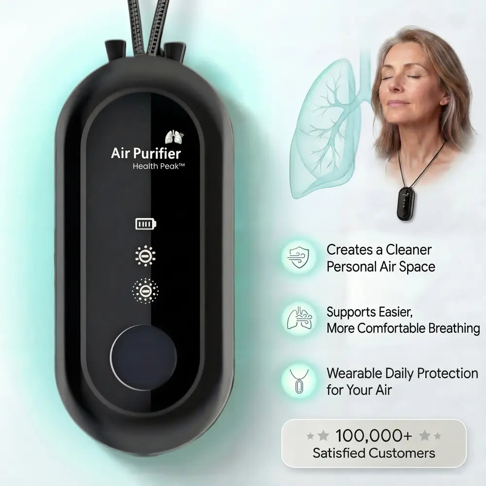 Health Peak™ VitalBreathe Ionizer: Breathe Cleaner Air Instantly!