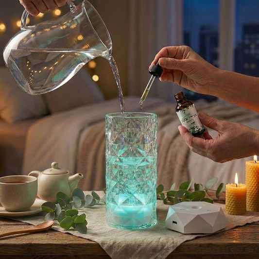 Health Peak™ VitalMist Ultrasonic Humidifier & Aromatherapy Diffuser