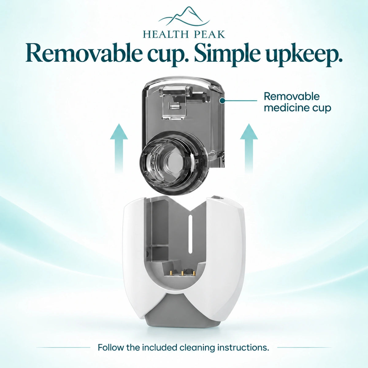 Health Peak Pro-USB Powered Hands Free Nebulizer