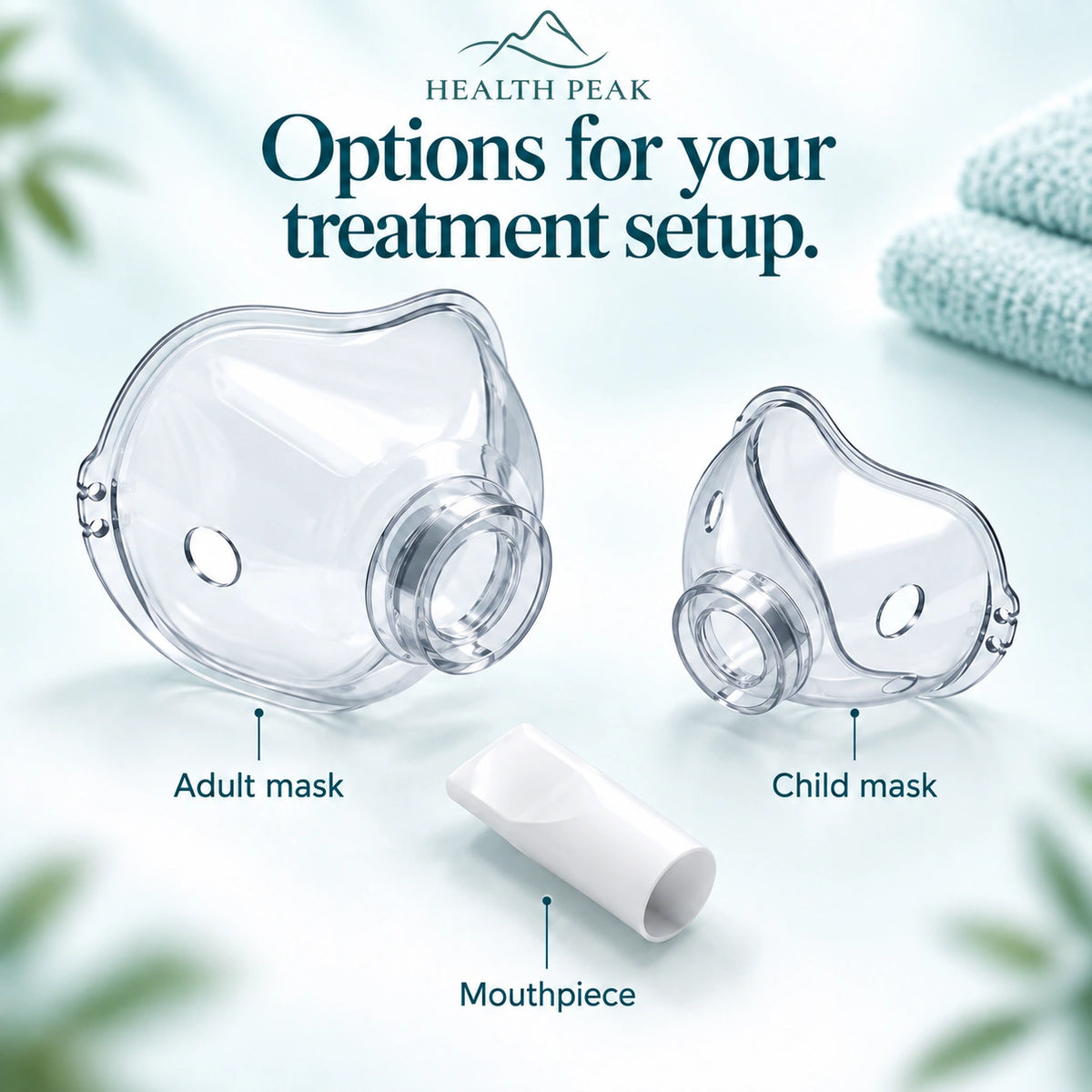 Health Peak Pro-USB Powered Hands Free Nebulizer