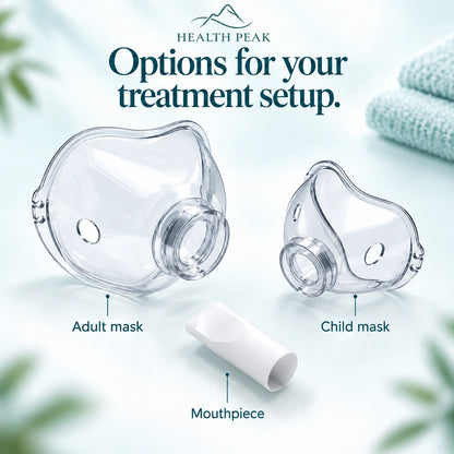 Health Peak Pro-USB Powered Hands Free Nebulizer