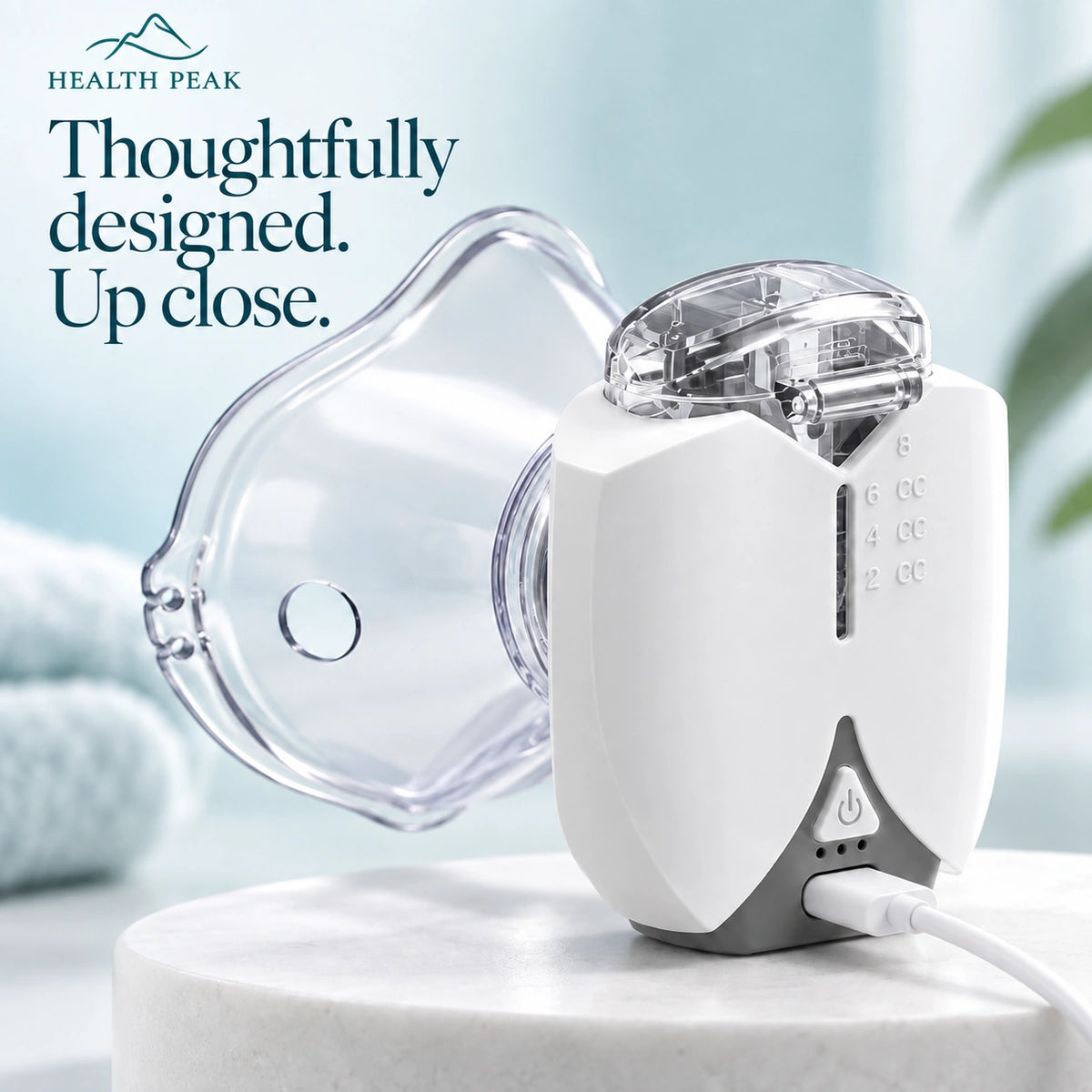 Health Peak Pro-USB Powered Hands Free Nebulizer