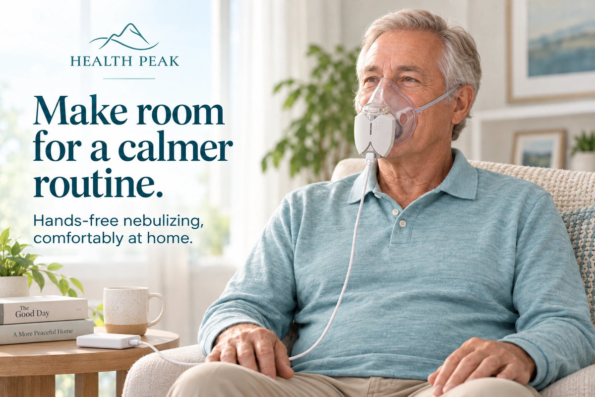 Health Peak Pro-USB Powered Hands Free Nebulizer