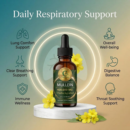 Health Peak™ Premium Mullein Extract:  Superior Potency, Real Results
