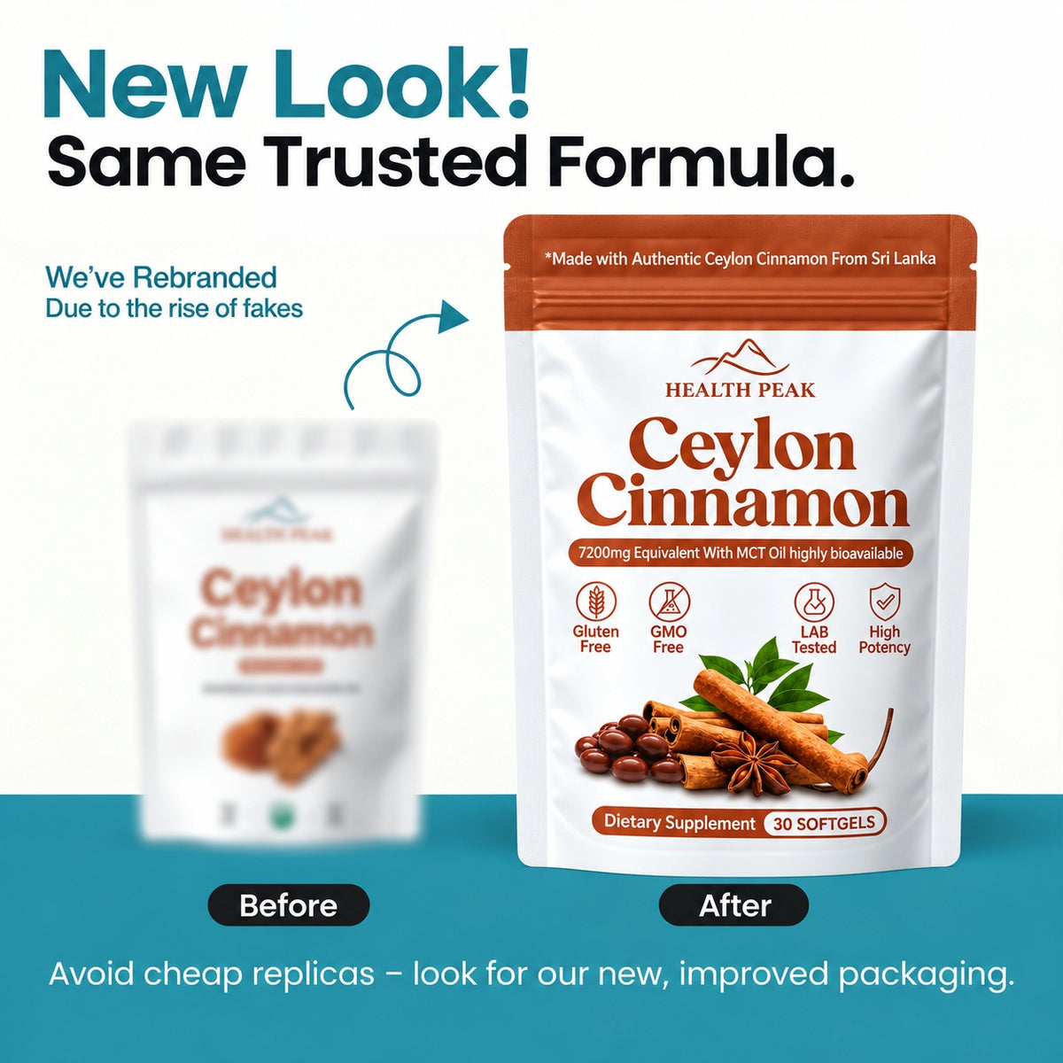 Ceylon-Zimt 7200 mg Äquivalent mit MCT-Öl