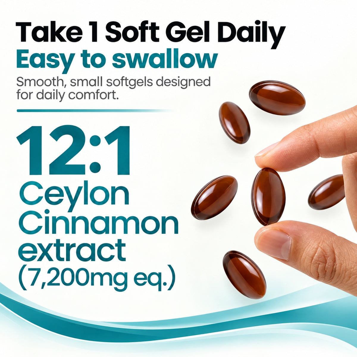 Ceylon-Zimt 7200 mg Äquivalent mit MCT-Öl