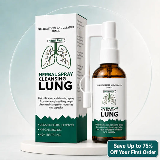 Health Peak™ Organic Herbal Oral Spray – Powerful Lung Cleanse Support