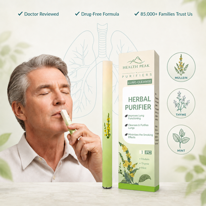 Health Peak™ Organic Herbal Lung Cleanse Inhaler