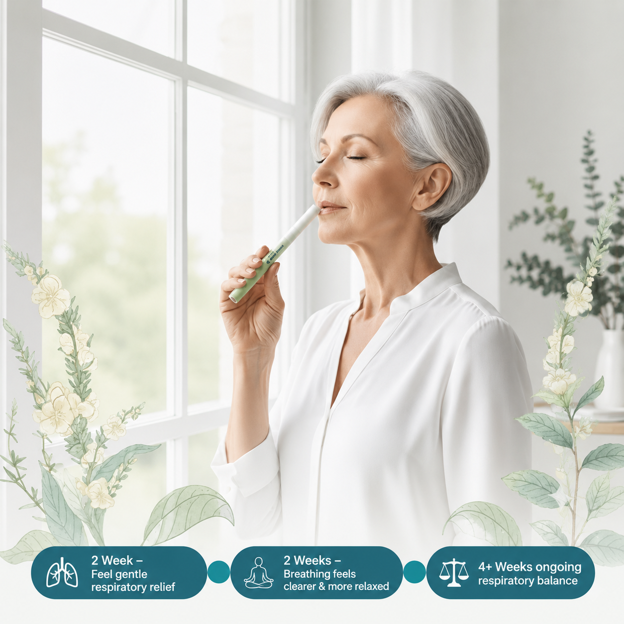 Health Peak™ Organic Herbal Lung Cleanse Inhaler