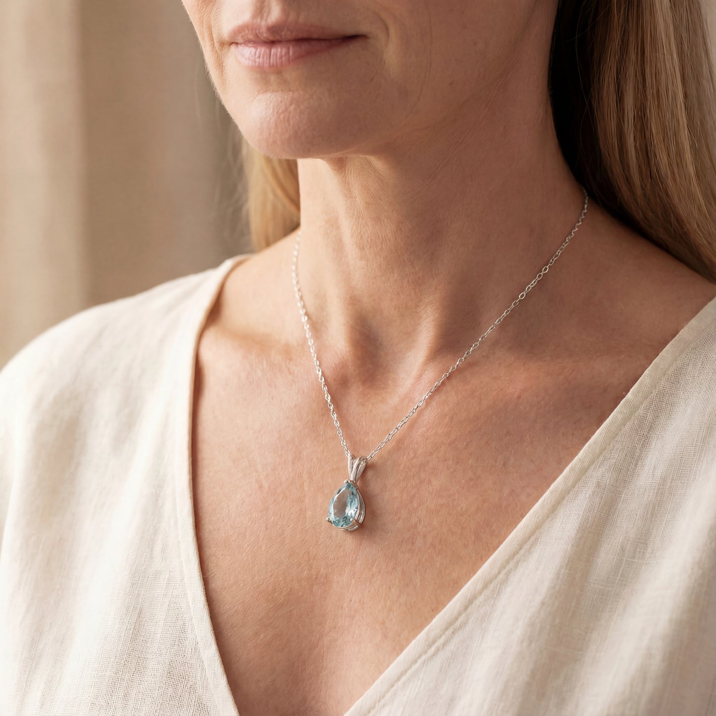 Vital Breath Aquamarine Pendant™