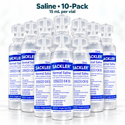 Health Peak Saline Solution — 10-Pack