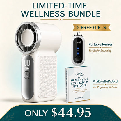 Health Peak™ VitalBreath Micro Portable Power Fan