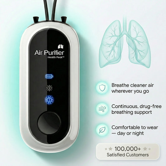 Health Peak™ Personal Air Purifier Ionizer Pendant