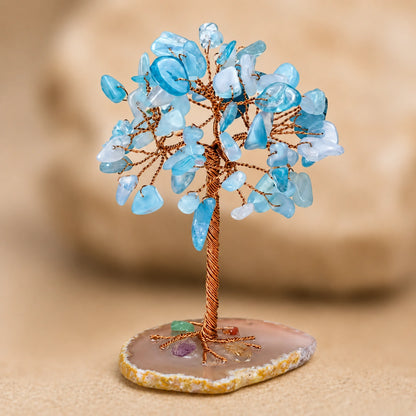 Health Peak™ VitalBreath Aquamarine Wellness Tree – Respiratory Renewal